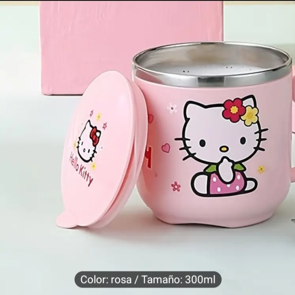 Hello Kitty Pink Accessories Canister